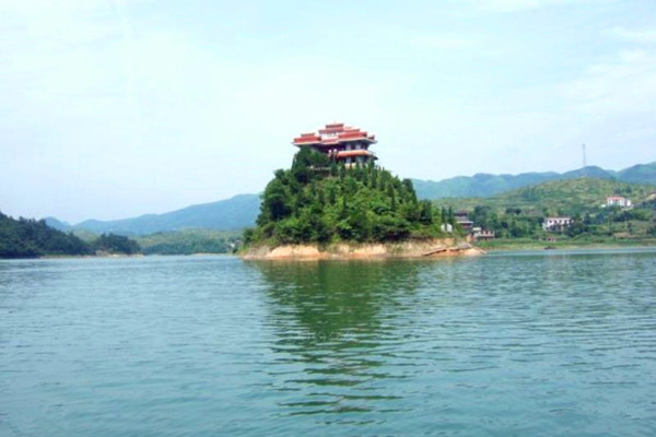南靖湖心岛图片图片