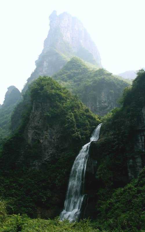 渡鸟漂——驼峰瀑布