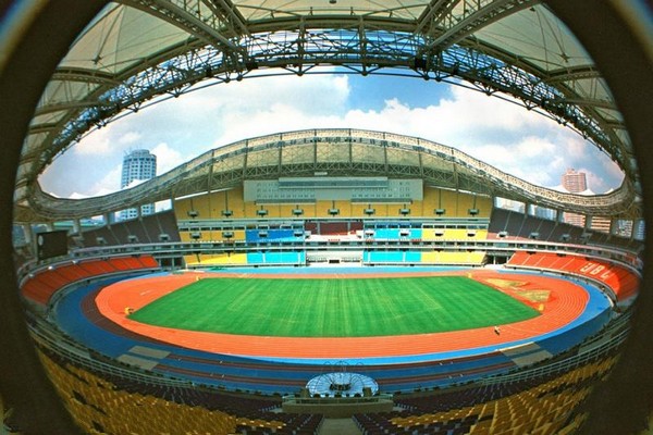 上海八万人体育场内景