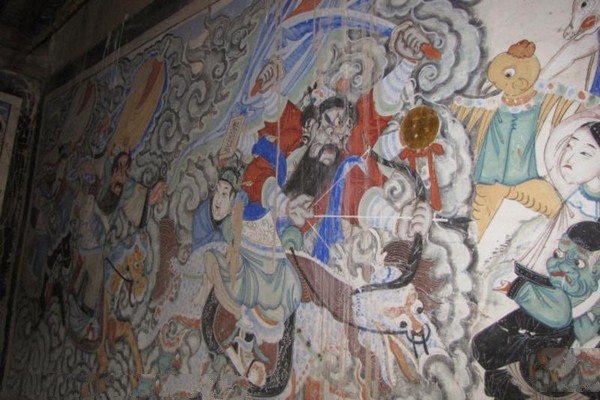白烟墩庙壁画