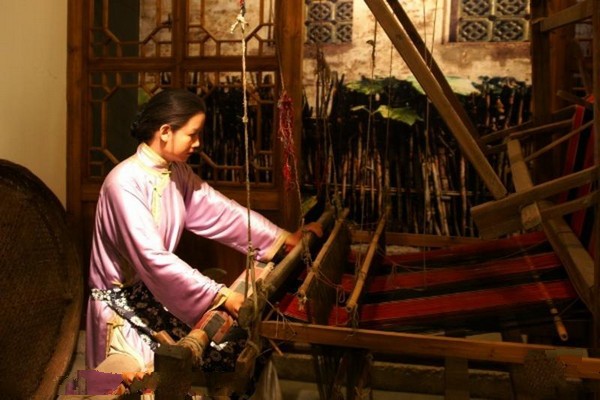 丝绸制作