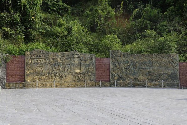 历史浮雕墙